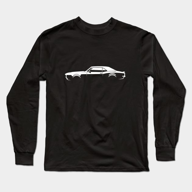 Camaro First Gen 1968 Long Sleeve T-Shirt by fourdsign